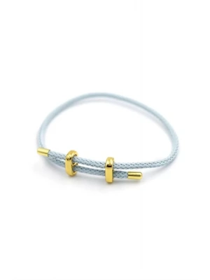 Hasır Bileklik - Açık Mavi