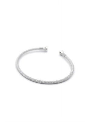 Hasır Pndr Bileklik - Gümüş