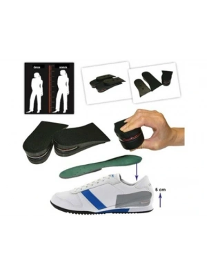 Hava Yastıklı Boy Uzatıcı Tabanlık (7 Cm Daha Fazla Boy Uzunluğu) - 38 Numara