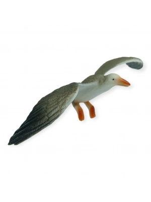 Hayvan Figürleri - Kuşlar -18 cm Gümüş Martı