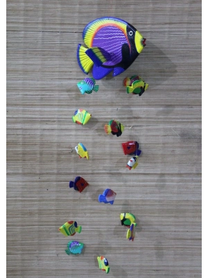 Hayvan Figürlü Rüzgar Çanı Model 2