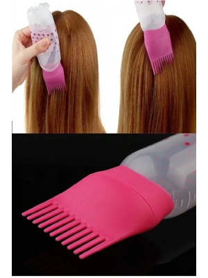 Hazneli Saç Boyama Aparatı-taraklı Saç Bakımı Krem - Saç Yağı Uygulama Aparatı