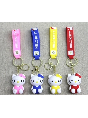 Hello Kitty Silikon Anahtarlık