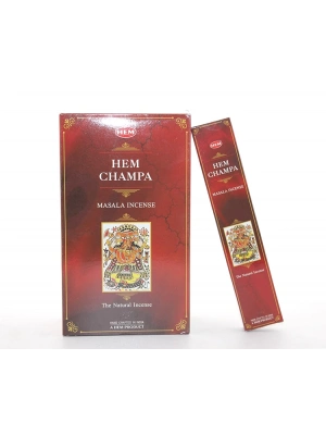 Hem Champa Masala Aromalı Çubuk Tütsü