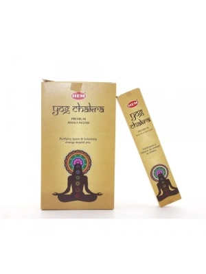 Hem Yog Chakra Masala Aromalı Çubuk Tütsü