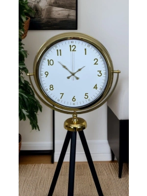 ® Heritage Gold Zarif Tripod Ayaklı Saat