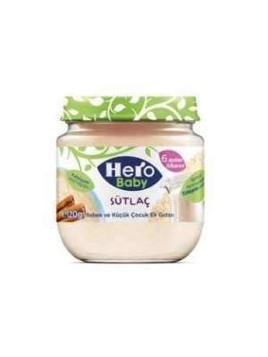 Hero Baby Sütlaç Kavanoz Mama 120 Gr