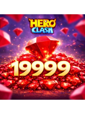 Hero Clash 19999 Kırmızı Elmas