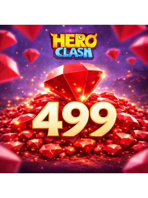 HERO CLASH 499 Kırmızı Elmas