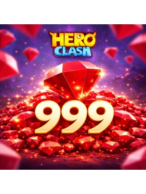 HERO CLASH 999 Kırmızı Elmas
