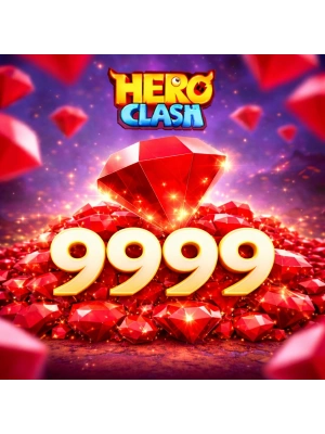 Hero Clash 9999 Kırmızı Elmas