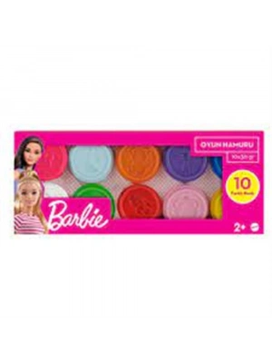 HHJ37 - BARBİE 10X30GR OYUN HAMURU
