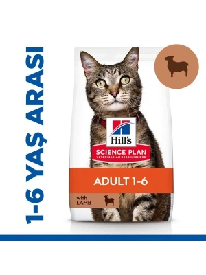 Hills Adult Kuzu Etli Yetişkin Kedi Maması 3 Kg