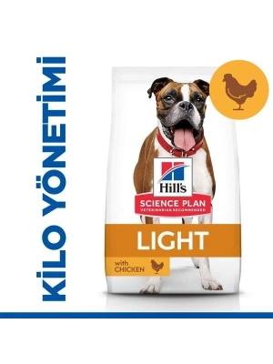 Hills Adult Light Medium Tavuklu Yetişkin Köpek Maması 14 Kg