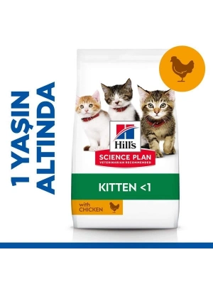 Hills Kitten Tavuklu Yavru Kedi Maması 5+2 Kg Hediyeli