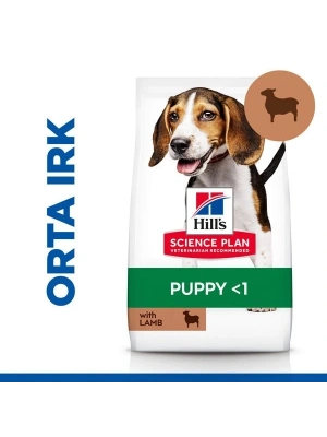 Hills Puppy Kuzu Etli Yavru Köpek Maması 12+2 Kg Hediyeli