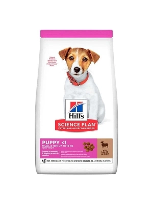 Hills Puppy Small & Mini Kuzu Etli Küçük Irk Yavru Köpek Maması 1.5 Kg