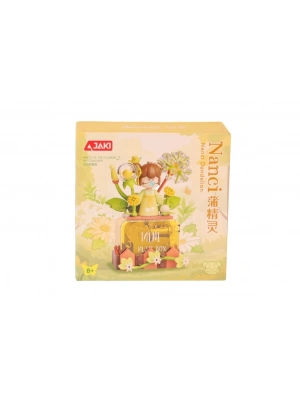 ® HK113 JAKİ KARAHİNDİBA MÜZİK KUTUSU 144 PARÇA BLOCK OYUNCAK