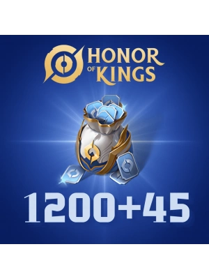 Honor of Kings 1245 (1200+45) Tokens Global