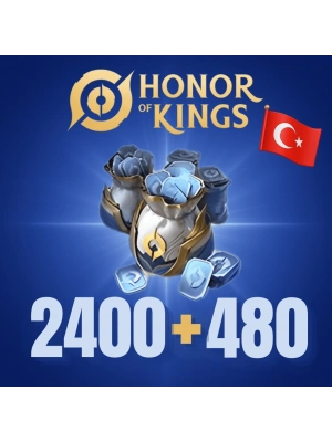 Honor of Kings 2.400 + 480 Jeton TR