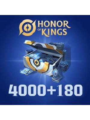 Honor of Kings 4180 (4000+180) Tokens Global