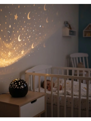 ® Hoparlörlü Yıldız Projektör Oda Lambası