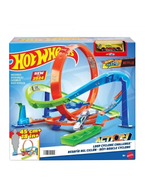 Hot Wheels Bumerang Çemberli Yarış Pisti HTK16