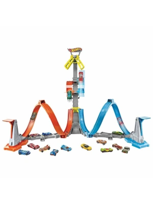 Hot Wheels Dikey Uçuş Heyacanı Yarış Seti GRW39