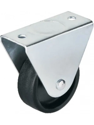 Hts 104 - 50 Mm Sabit Siyah Teker 4 Adet