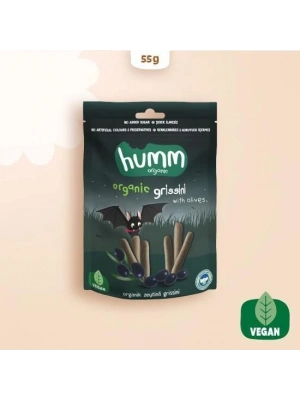 Humm Organik Vegan Zeytinli Grissini 55 Gr