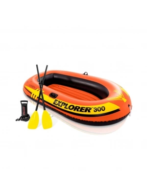 IB58332 Intex Explorer Bot 300 Set (Kürek-Pompa) 211x117x41 cm