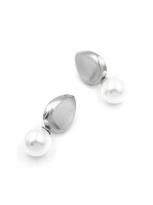 İnci Damla Küpe - Gümüş