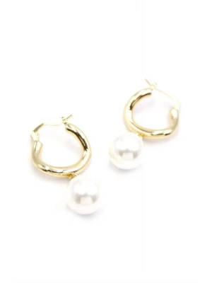 İnci Küpe - Altın