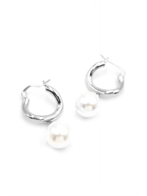 İnci Küpe - Gümüş