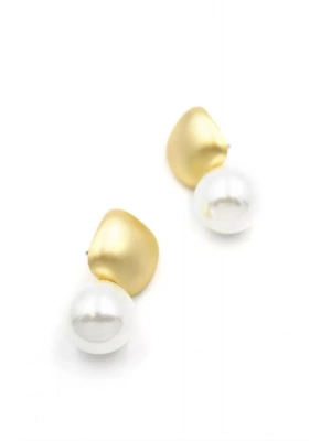 İncili Küpe - Altın