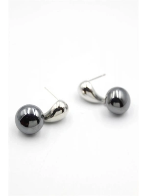 İncili Küpe - Gümüş