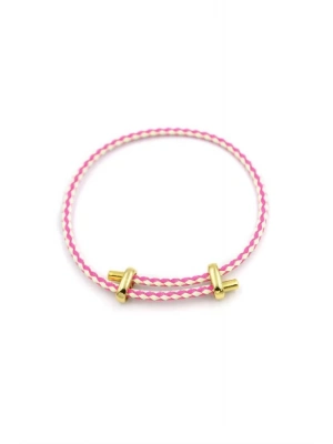 İp Bileklik - Fuşya