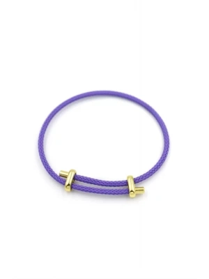 İp Bileklik - Mor