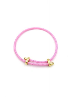 İp Bileklik - Pembe