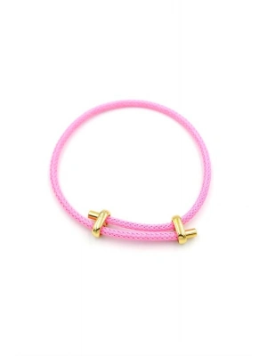 İp Bileklik - Pembe
