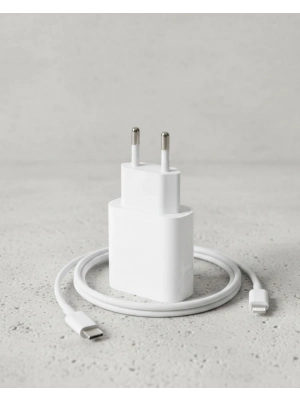 ® iPhone 14 13 12 11 XR XS Max 20W Lightning Şarj Adaptörü Kablo Dahil