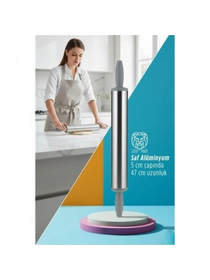 ®  Isabella Series - Profesyonel P6061 Alüminyum Saf Kaplama 47 cm Şef Merdanesi