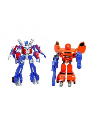 ® Işıklı 2li Power Robot Transformer Dönüşen Araçlar