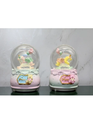 Işıklı Müzikli Kar Küresi Orta Boy