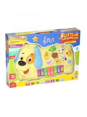 ® Işıklı Müzikli Köpek Görünümlü Piyano