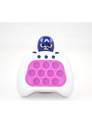 Işıklı Müzikli Pop-It Captain America Tasarımlı