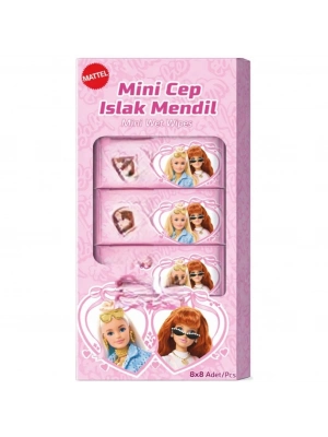 Islak Mini Cep Mendili 8li