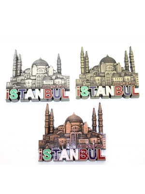 İstanbul Temalı Metal Magnet Alk3342