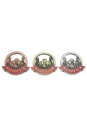 İstanbul Temalı Metal Magnet Model 4