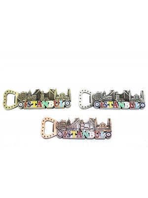 İstanbul Temalı Metal Magnet ve Açacak Model 3